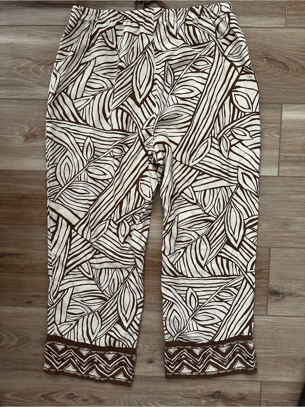 Bamboo Traders Vintage Silk Pants XL